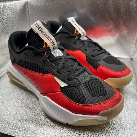 Size 11.5 Nike‎ Jordan Air 200E Black Chile Red Mens Lace Up Sneakers DC9836-086 main image 6